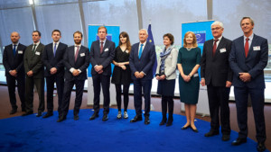 GNI and representatives of eight leading technology firms and five associations at a ceremony in Strasbourg.